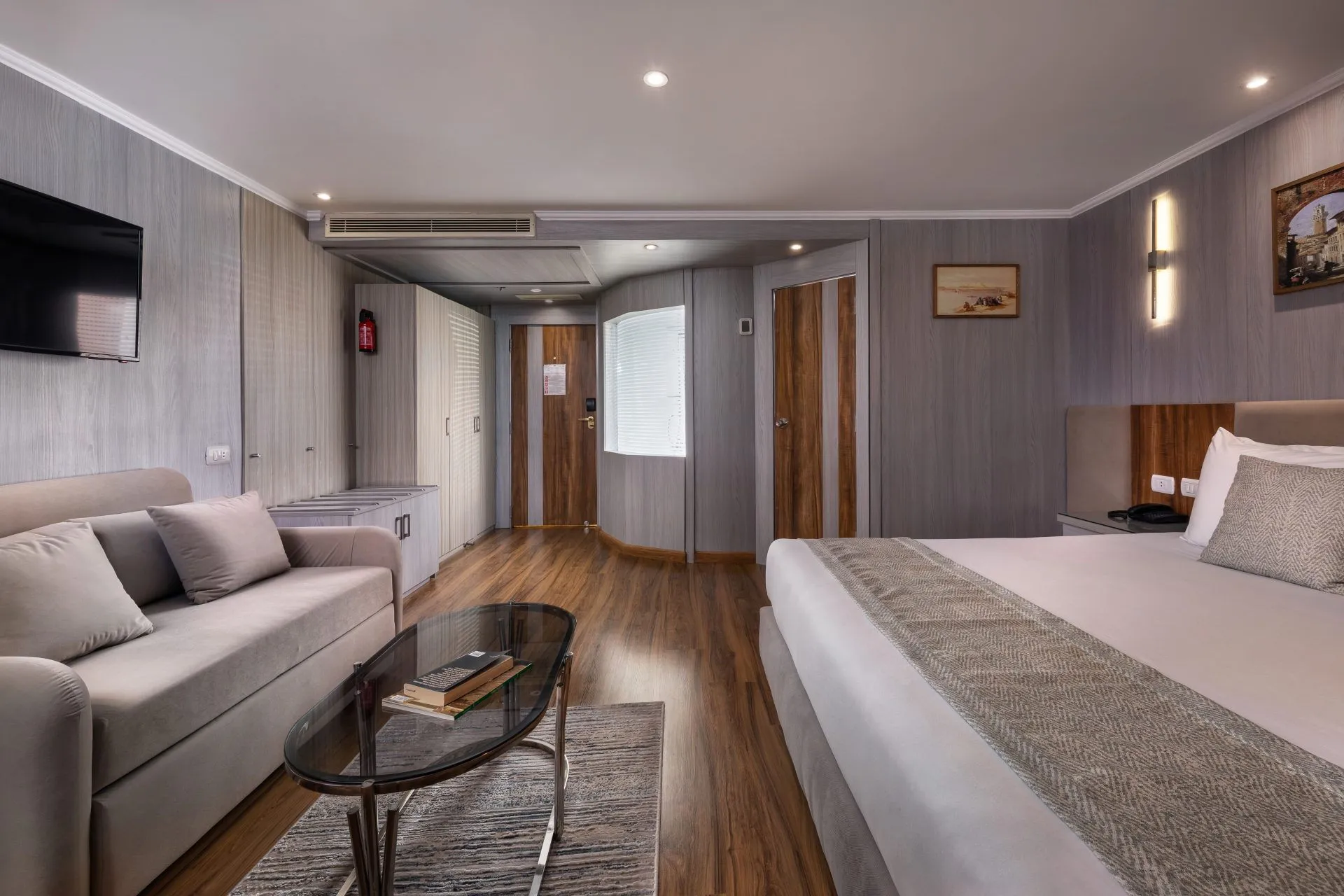 Cabin aboard the MS Chateau Lafayette Nile Cruise Nile cruise
